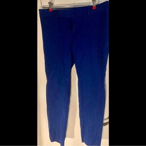 Banana Republic Blue Sloan Fit Trousers
